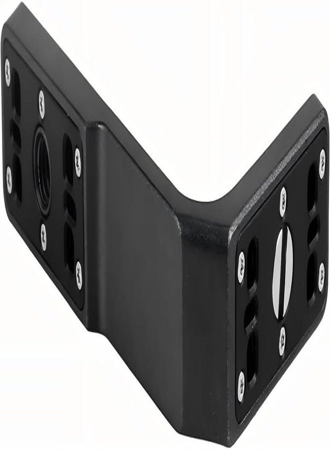 SHOPEE Vertical-Horizontal Mount for Insta360 X3/X4/X5 Horizontal Action Mount Shooting Bracket Protective Frame Support Holder with 1/4" Screw Hole, Two-Prong Connector Adapter - Image 5