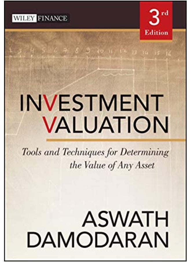 null - Nvestment Valuation Tools And Techniques For Determining The Value Of Any Asset By Aswath Damodaran Paperback - Image 1