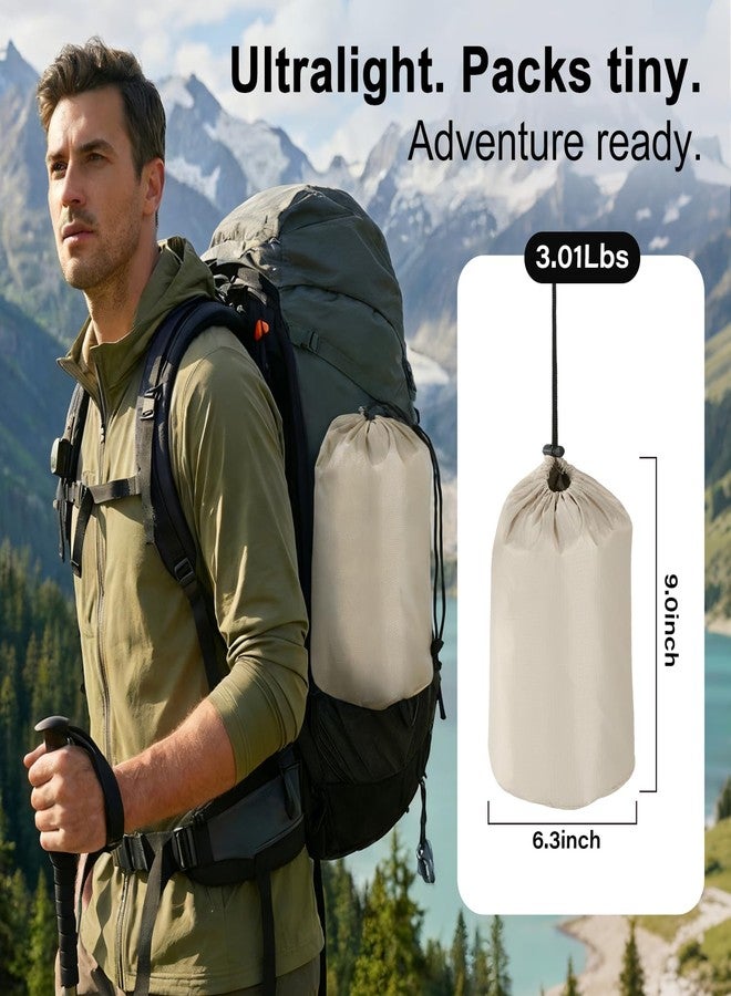LYN Sky Protection: LYN Lightweight Emergency Camping Tarp/Hammock Rain Fly-Waterproof,Ripstop Fabric,Anti-UV Shelter for Hiking Camping and Outdoor Adventure - Image 4