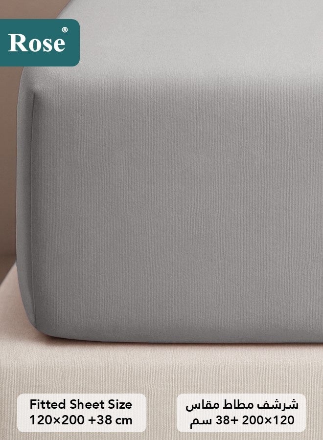 روز طقم مفرش صيفي مفرد بحشوة ثابتة، مايكروفايبر عالي الجودة، 4 قطع، مناسب لسرير بمقاس 120×200 سم، شديد النعومة ومريح وبارد، بتصميم أنيق وعصري، لحاف مقاس نفر ونص 170×260 سم، رمادي أسود - Image 4