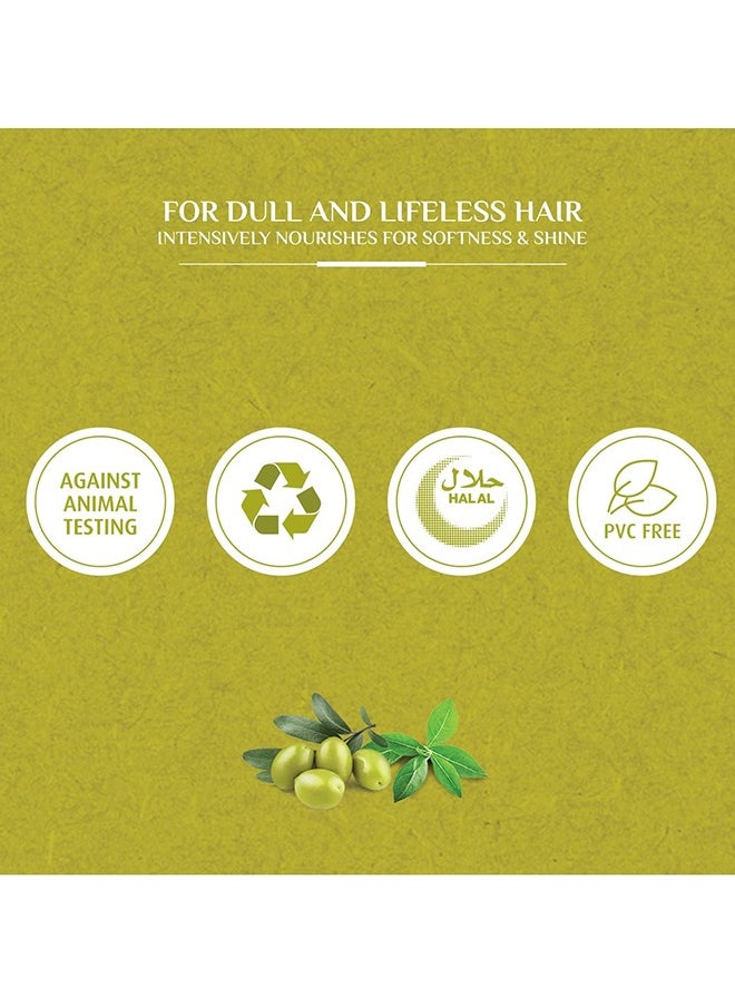 Vatika Naturals - Pack Of 2 Nourish- Protect Shampoo And Conditioner Enriched With Olive And Henna 400ml - Image 1