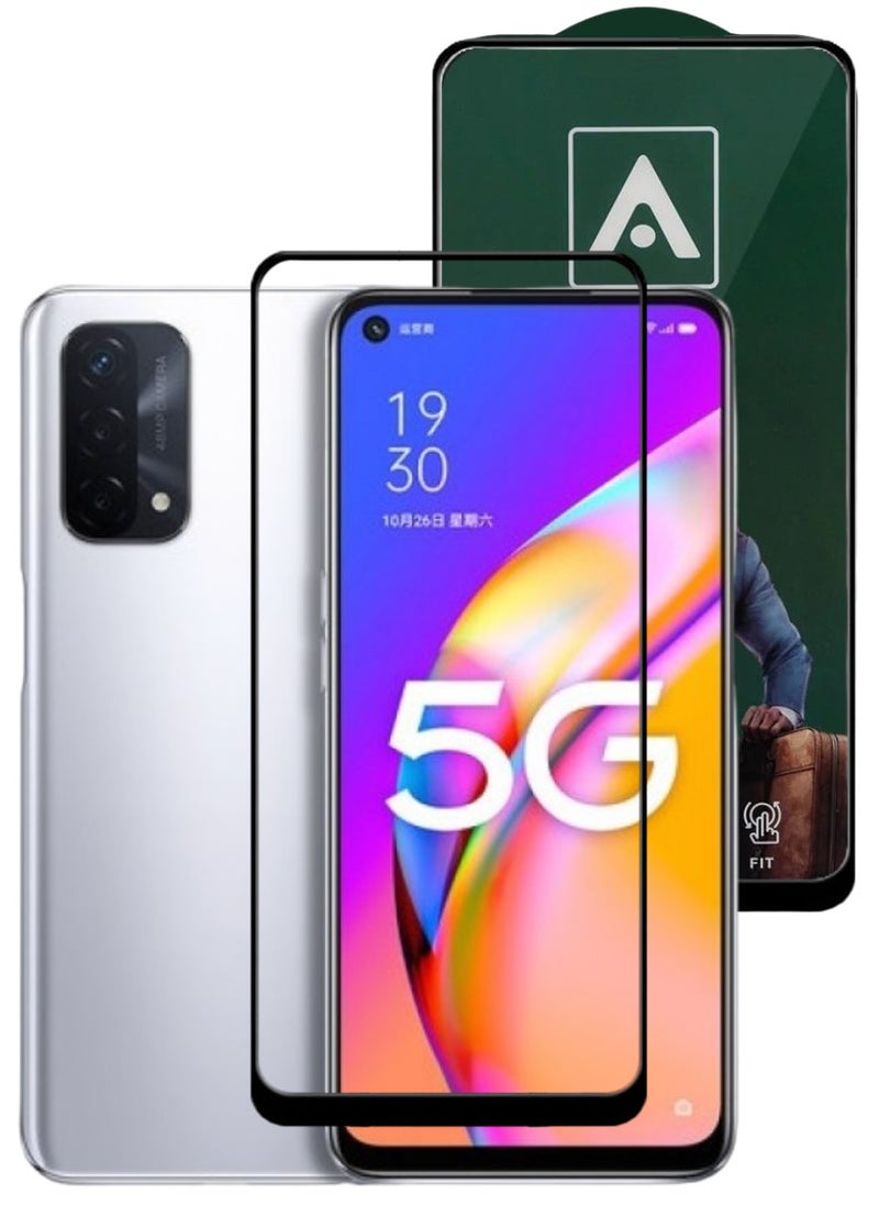 ACLIX Antistatic ESD Dustproof Premium Quality High Definition Tempered Glass Screen Protector Designed For Oppo A93 5G - Image 1