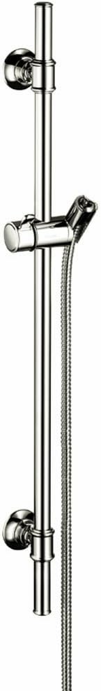 AXOR Wallbar 32 Luxury 5inch Classic Spray Easy Height Adjust Wallbar in Polished Nickel 27982831 - Image 1