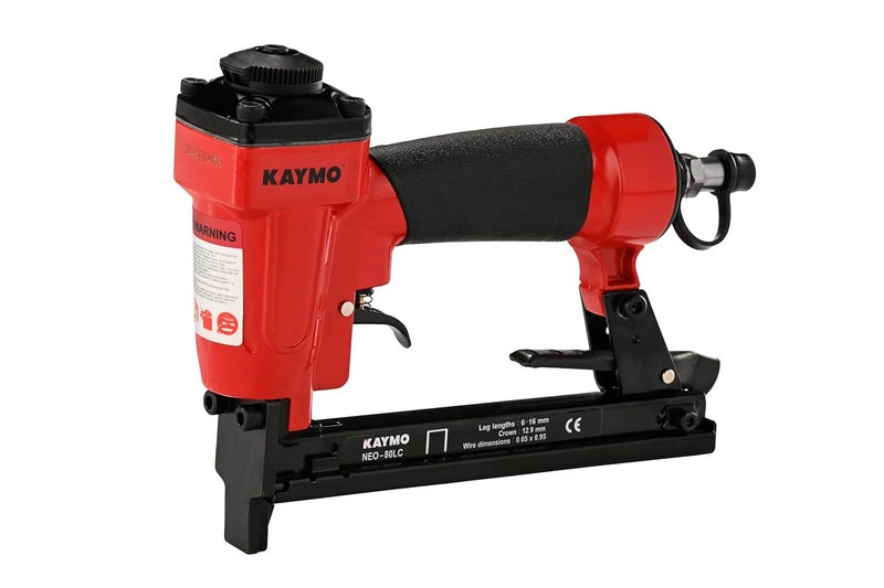 KAYMO NEO-80LC Pneumatic Air Stapler 6-16mm with 80 Series 80012 Heavy Duty Staple (10000 Pieces) - Image 2