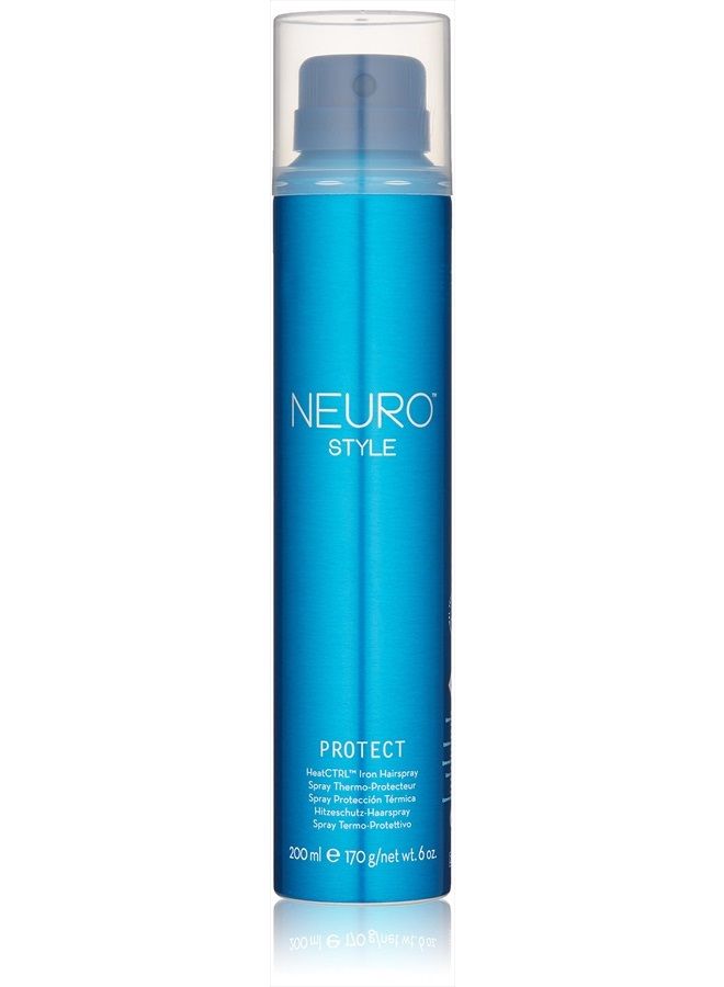 Neuro بروتين الشعر بول ميتشل نيو بروتكت هيتCTRL سبراي، التحضير المثالي + إنهاء لتصفيف الشعر بالحرارة، لجميع أنواع الشعر، 6 أونصات - Image 1