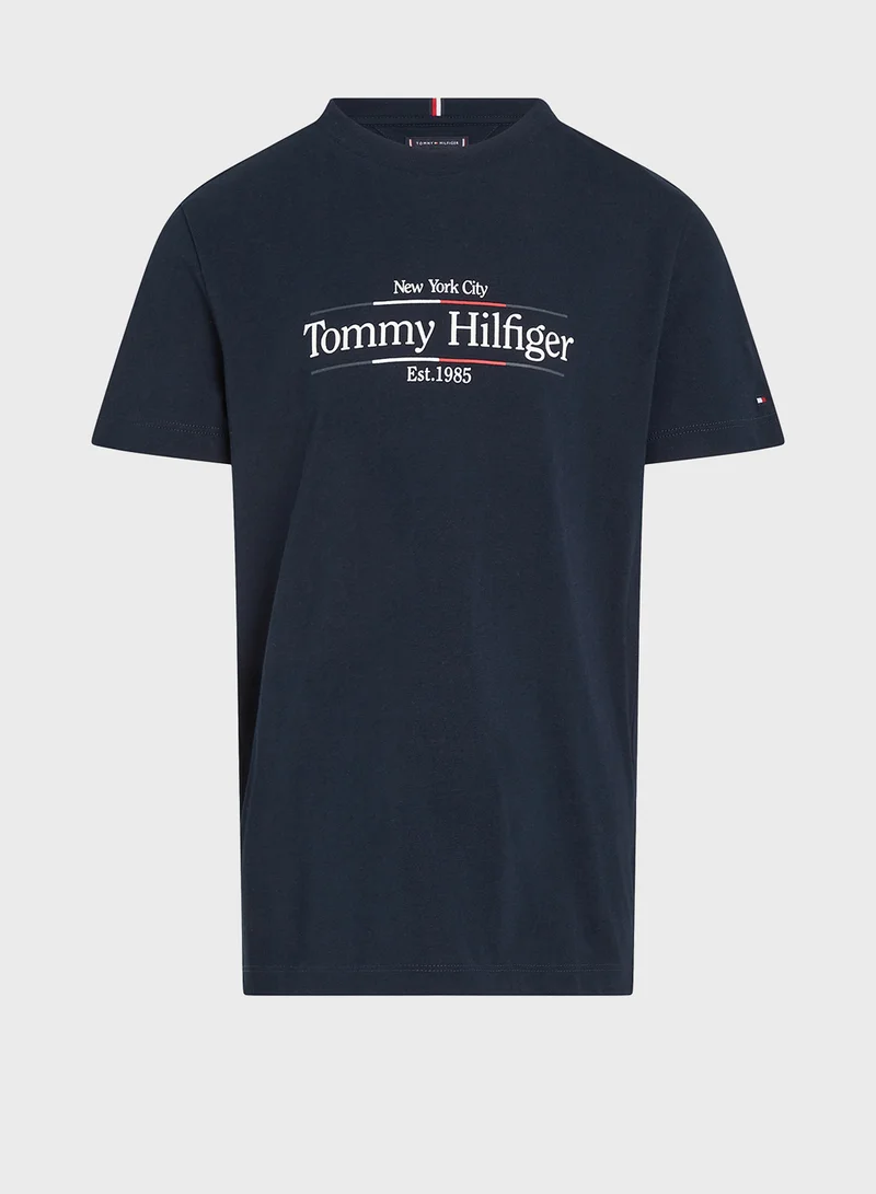 TOMMY HILFIGER ICON PRINT REGULAR TEE SS