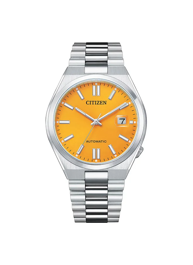 CITIZEN Men's Analog Round Shape Stainless Steel Wrist Watch NJ0150-81Z 40 Mm