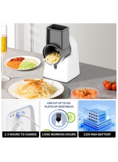 Generic Fully Automatic Electric Slicer Electric Vegetable Cheese Grater Slicer One-Touch Automatic er Slicer Cutter Slicer Tool  - Image 3