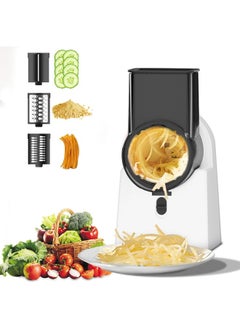Generic Fully Automatic Electric Slicer Electric Vegetable Cheese Grater Slicer One-Touch Automatic er Slicer Cutter Slicer Tool  - Image 1