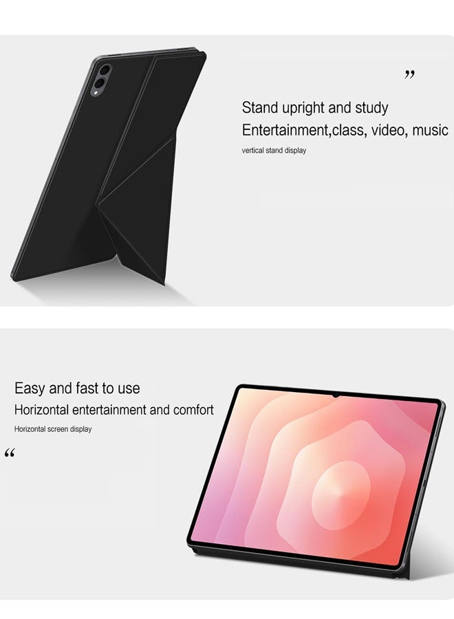 general Case for Samsung Galaxy Tab S11 Ultra 14.6 inch 2025 Tablet Case with Auto Wake/Sleep, Magnetic Adsorption Lightweight PU Leather K-Fold Folio Flip Stand Cover - Image 4