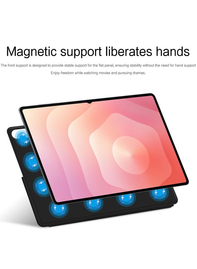 general Case for Samsung Galaxy Tab S11 Ultra 14.6 inch 2025 Tablet Case with Auto Wake/Sleep, Magnetic Adsorption Lightweight PU Leather K-Fold Folio Flip Stand Cover - Image 3