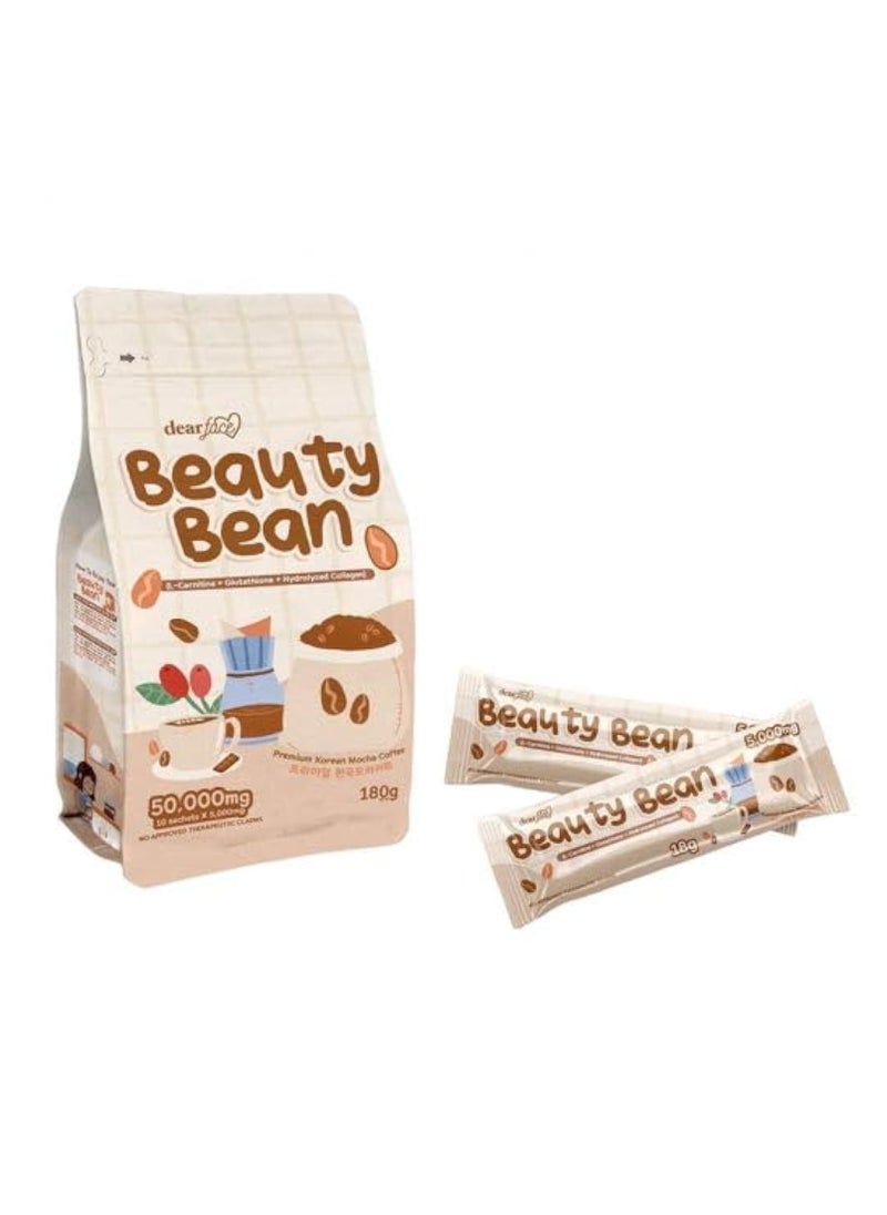 dear face dear face Beauty Bean 10 Sachets x 18 Grams  - Image 1