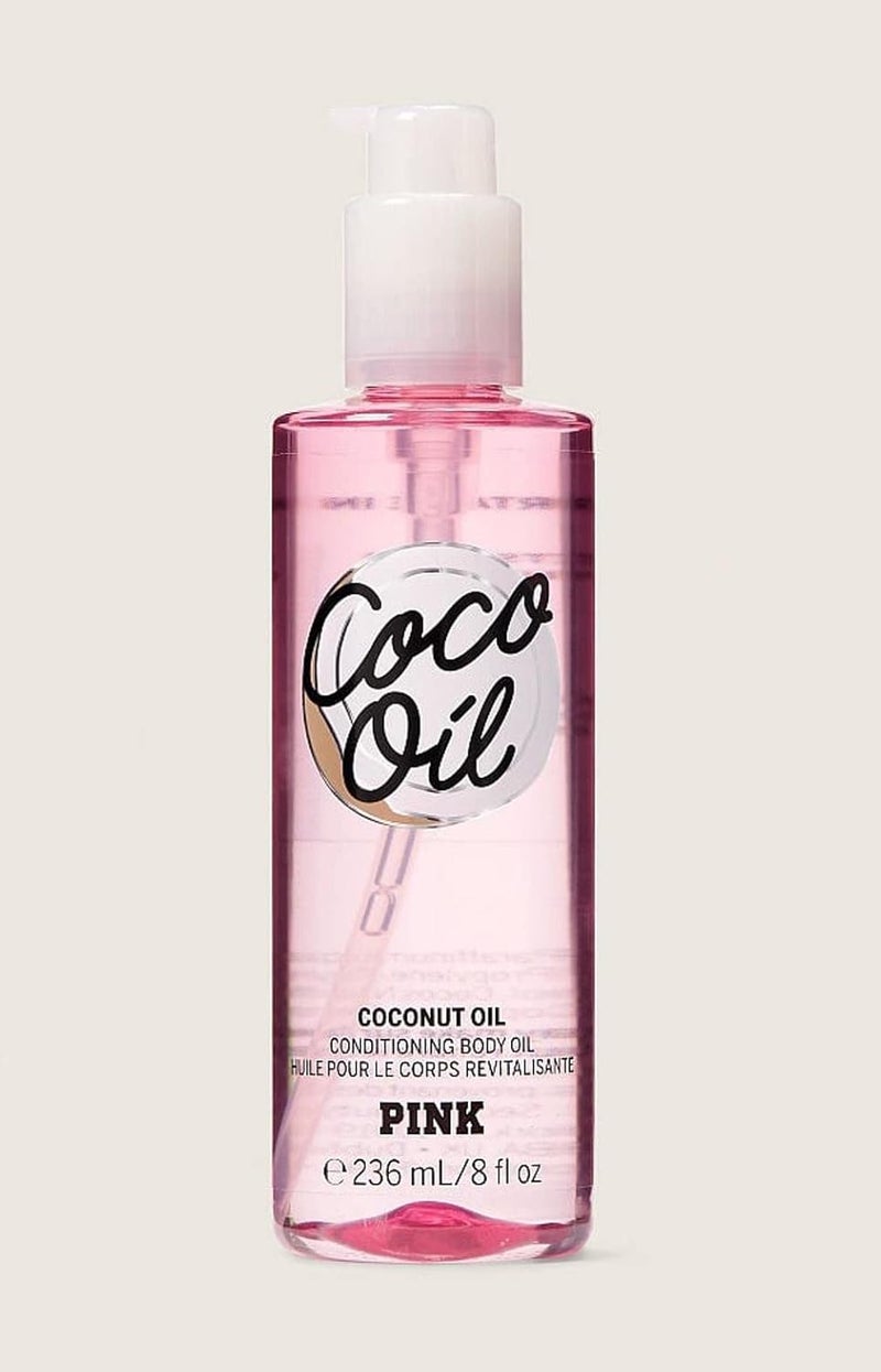 Victoria Secret PINK New COCO OIL Conditioning Body Oil 236ml
