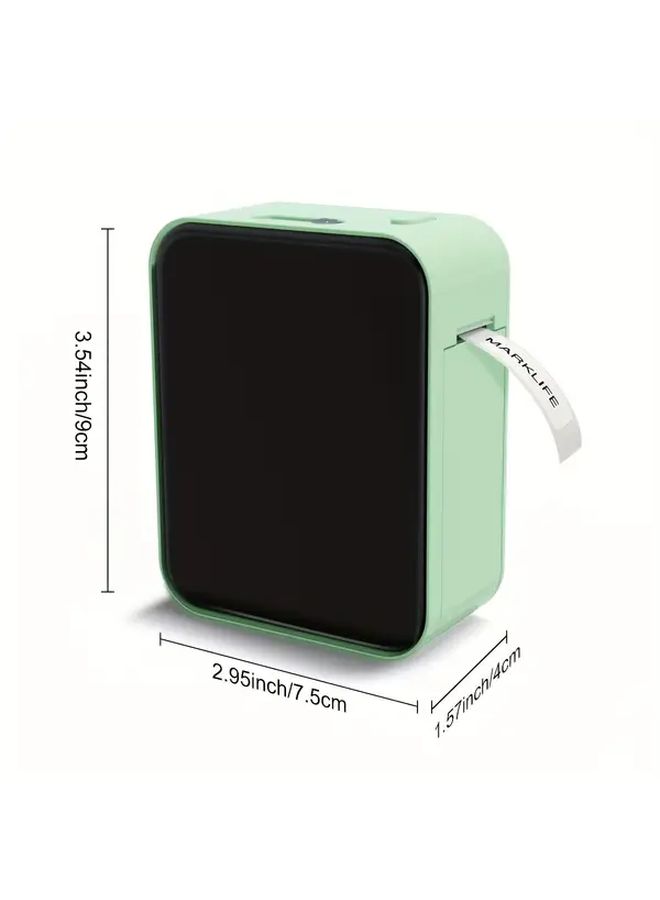 Thermal Label Printer with 3 Rolls of 1530 White Tape for Smartphone Office Home - Image 2