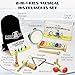 MINIARTIS Musical Instruments Set Montessori Wooden Toys for Toddlers 13 Modern Boho Baby Xylophone with Songbook Neutral Colors Percussion Instruments Kids Preschool Educational - Image 3
