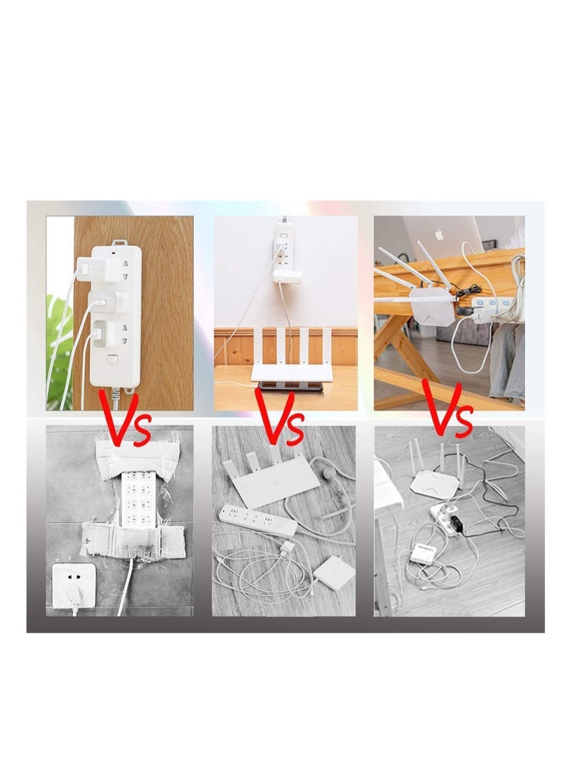 SYOSI Double Sided Adhesive Wall Hooks Heavy-Duty Self-Adhesive Hooks, Good Elasticity and Toughness, Wall-Sticking Hooks for Organization Bathroom Kitchen and Office  - Image 4