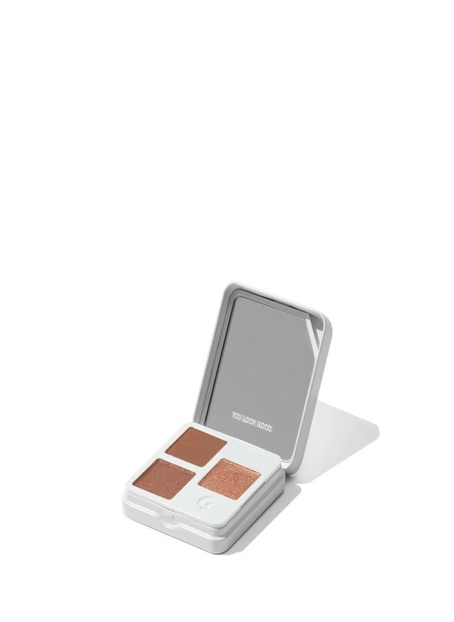 Glossier - Glossier  Essential Monochrome Eyeshadow Palette, Heather - Three-Piece Set - Image 1