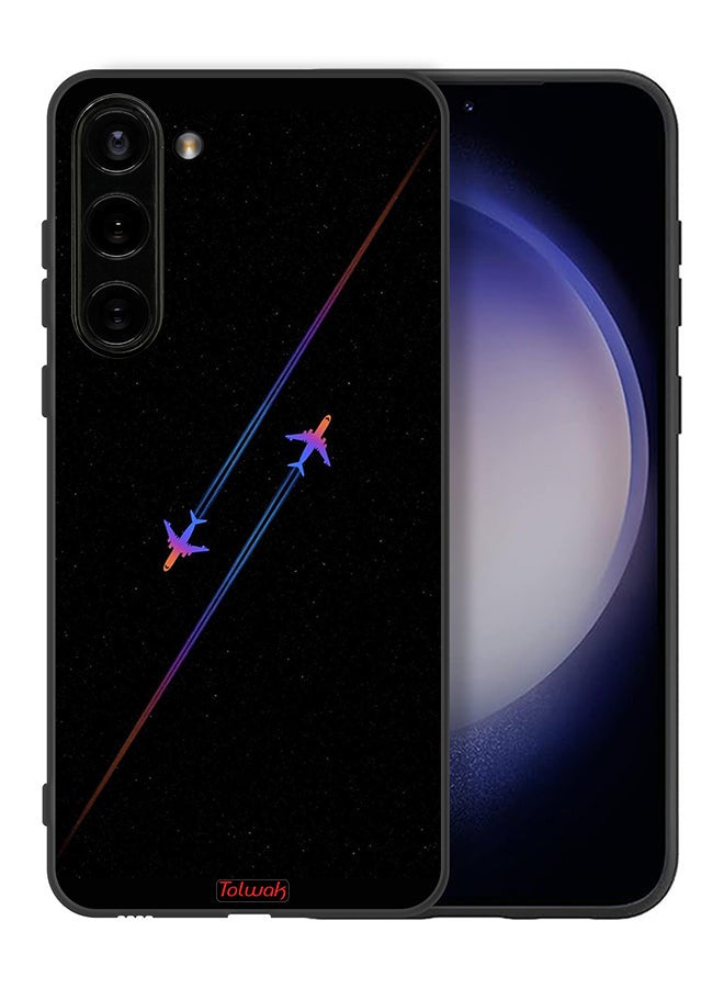 Tolwak Samsung Galaxy S23 5G Protective Case Cover Airplanes Art - Image 2