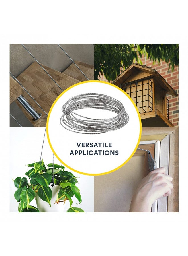 OOK سلك معلق من الفولاذ المقاوم للصدأ OOK 50114 بوزن 50 رطل وطول 9 أقدام - Image 5