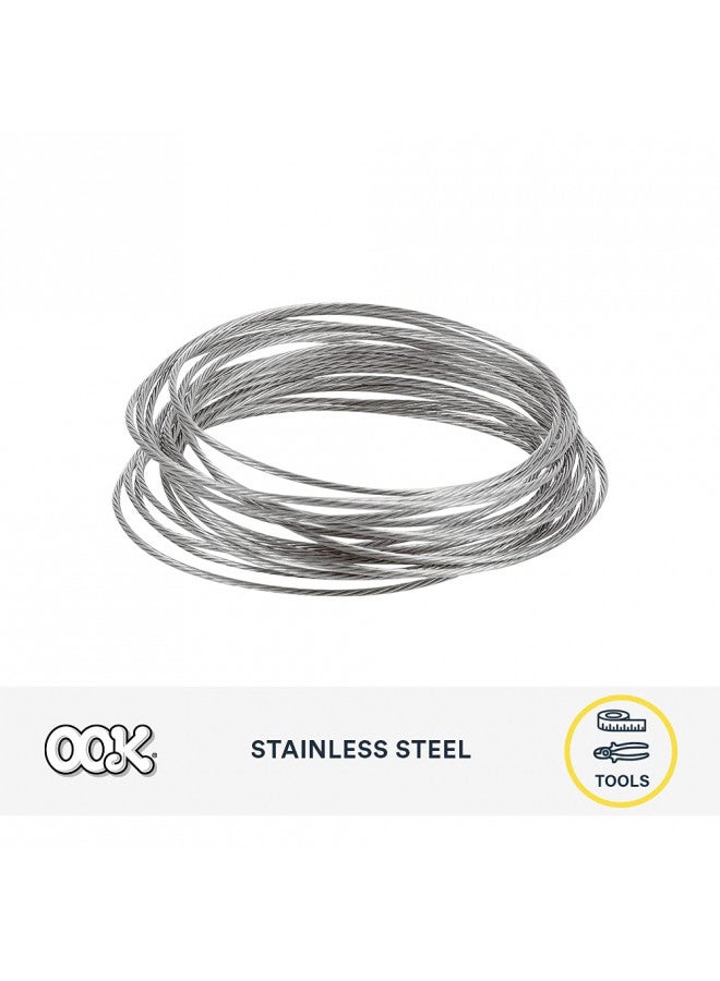 OOK سلك معلق من الفولاذ المقاوم للصدأ OOK 50114 بوزن 50 رطل وطول 9 أقدام - Image 4