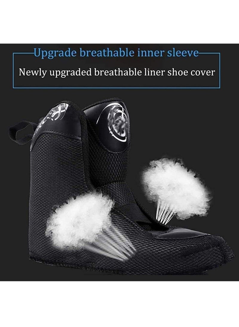 MONOGUE Professional Single Row Roller Blades Speed Skating Shoes Performance Skates No Physical Brake - Image 3