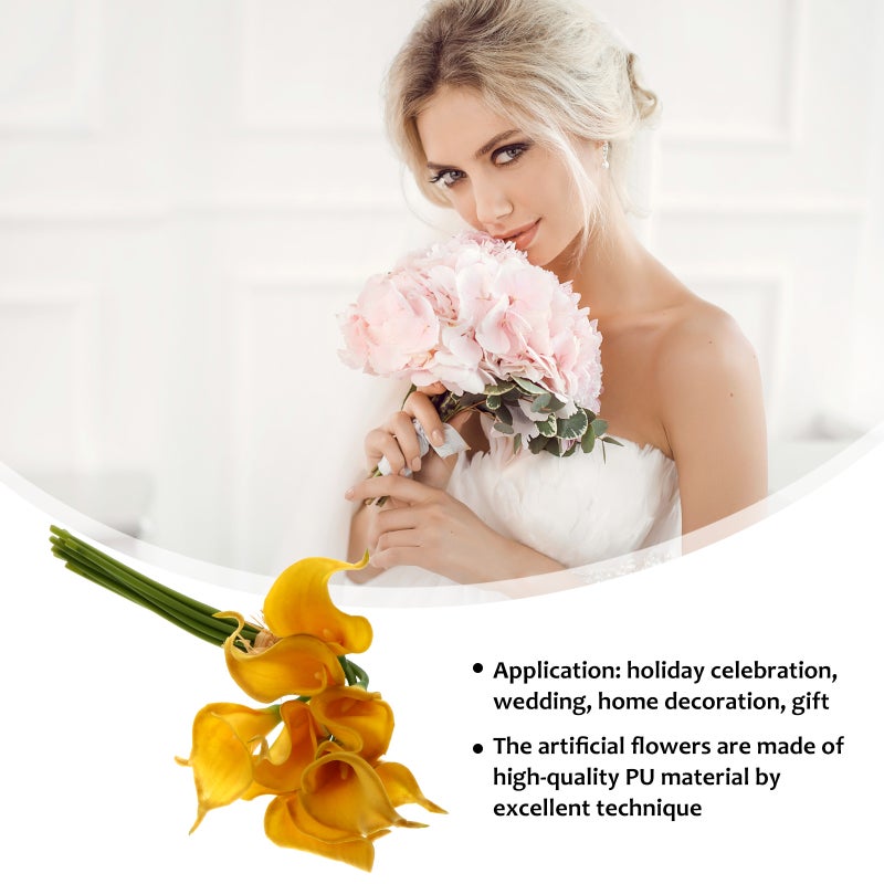 20Pcs Artificial Flowers Bouquet Ornament for Home Wedding Festival Decoration - Image 4