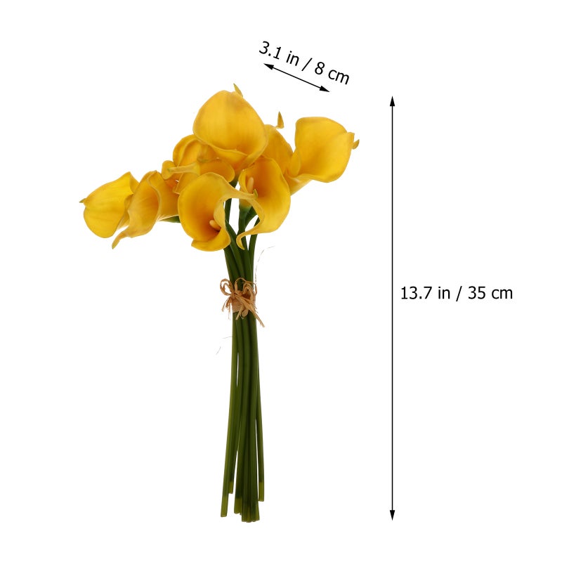 20Pcs Artificial Flowers Bouquet Ornament for Home Wedding Festival Decoration - Image 2
