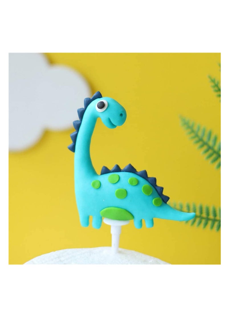 SOLARAE Cake Decoration Toppers 12 Pcs Dinosaur Cake Decoration Toppers - Image 2