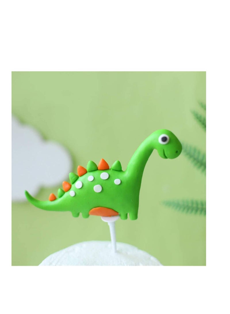 SOLARAE Cake Decoration Toppers 12 Pcs Dinosaur Cake Decoration Toppers - Image 3