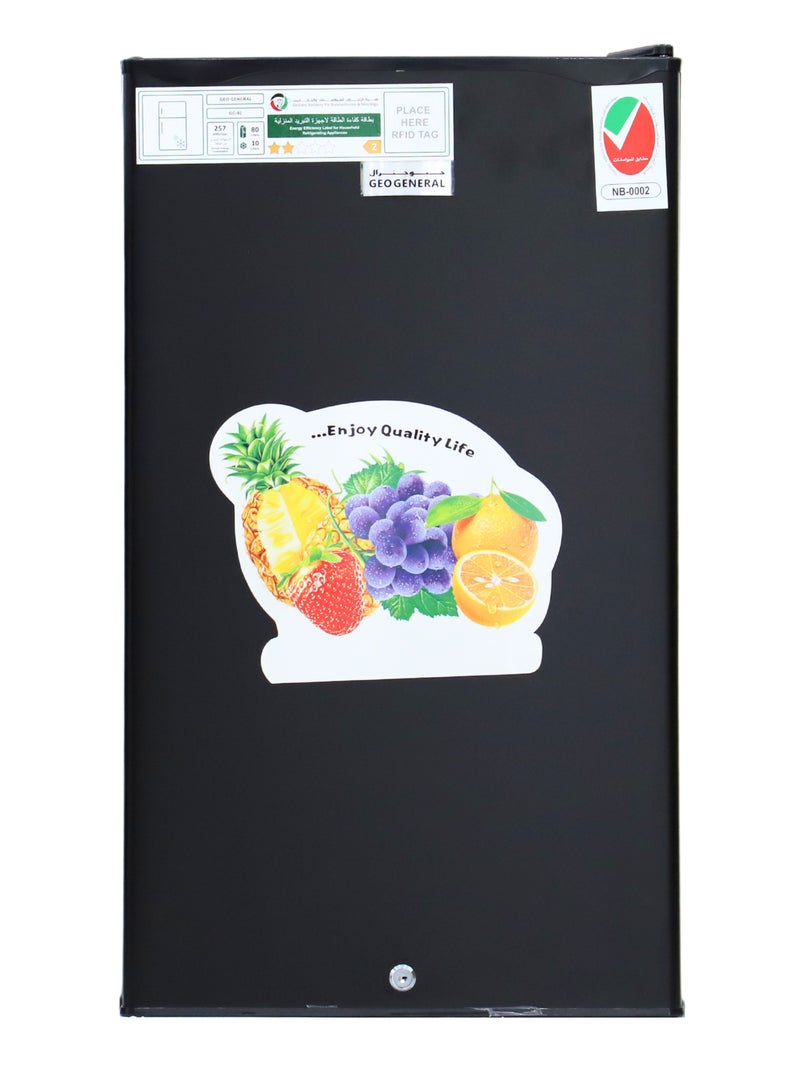 Geo General Refrigerator GC-92, 92L Capacity, 10L Freezer - Image 1