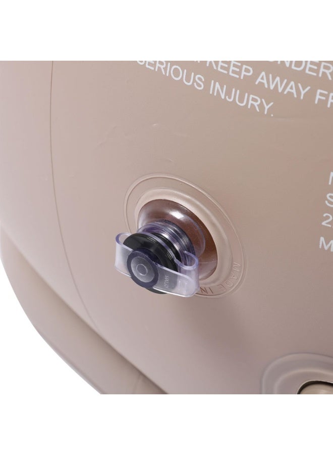 بلو فاير أريكة هوائية ذاتية النفخ مريحة - مضخة هواء مدمجة تضخ في 60 ثانية، تصميم مريح لدعم الظهر، سطح قطيفي ناعم، للأريكة المنزلية، التخييم، الشاطئ، والاستخدام الداخلي والخارجي (سعة حمل 150 كجم). (المساحة المستخدمة: ١٥٤ حرفاً) - Image 3