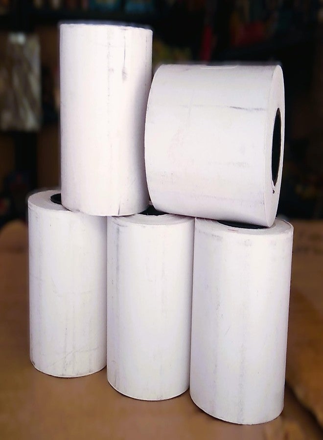 Thermal Paper Rolls, 50 mm Width x 20Metres Length, Pack of 30 Rolls, Wholesale Pack) Thickness : 55 gsm - Image 2