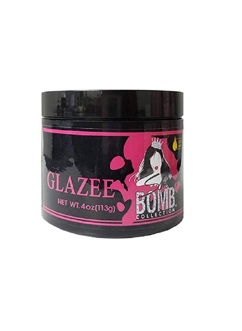 she is bomb collection she is bomb collection Glazee 4oz For Edges, Braids, and Twist Outs  - Image 2