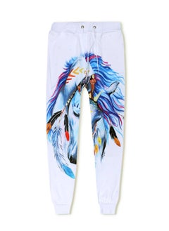 KUYING New One Piece Printed Legged Sports And Leisure Pants  - Image 1