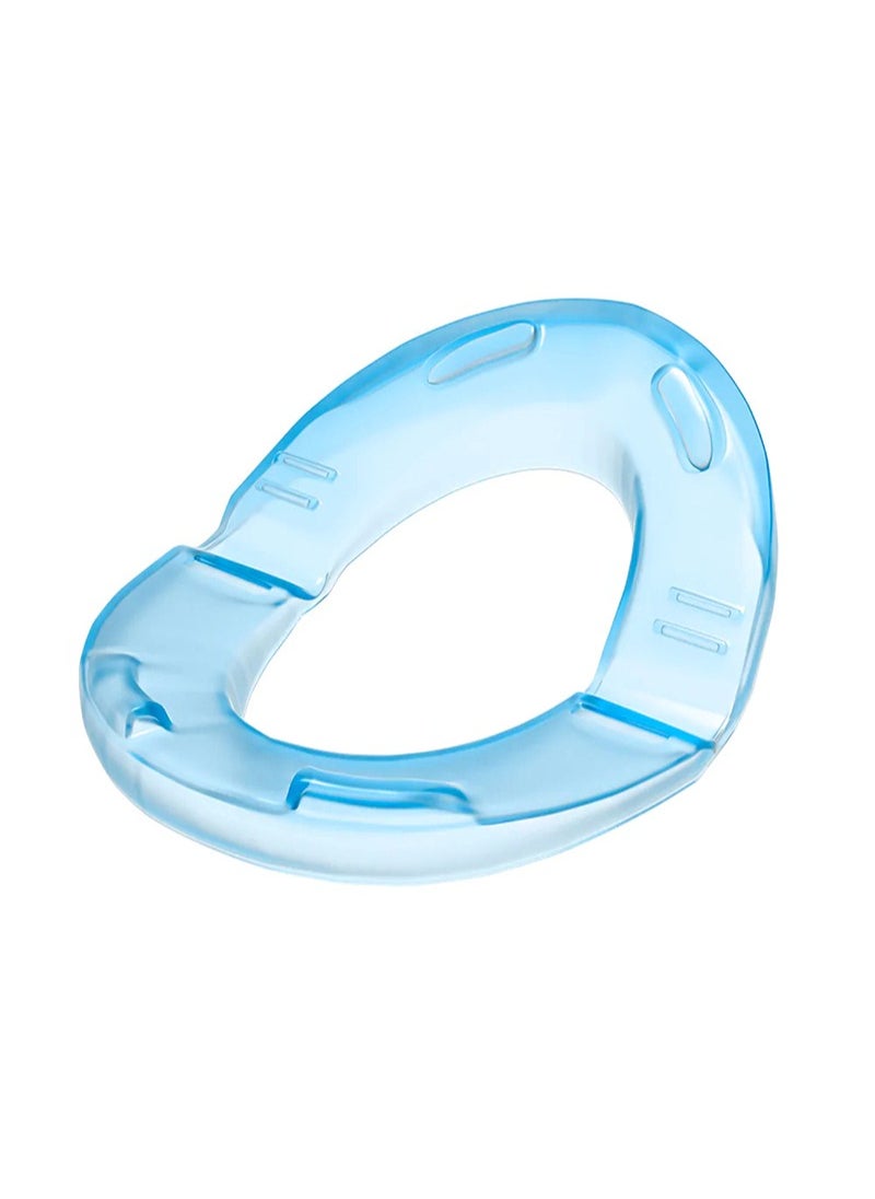 Anti-Snoring Mouthpiece，Comfort Size，Living Hinge & Open Front Design for Comfort & Easy Breathing（Blue）