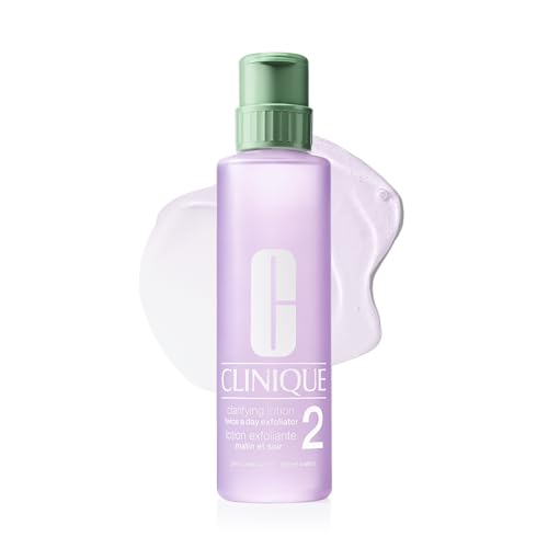 Clinique 3-Step Clarifying Lotion Face Exfoliator 2 | Toner With Witch Hazel | For Dry Combination Skin Types, 16.5 Fl Oz - Image 1