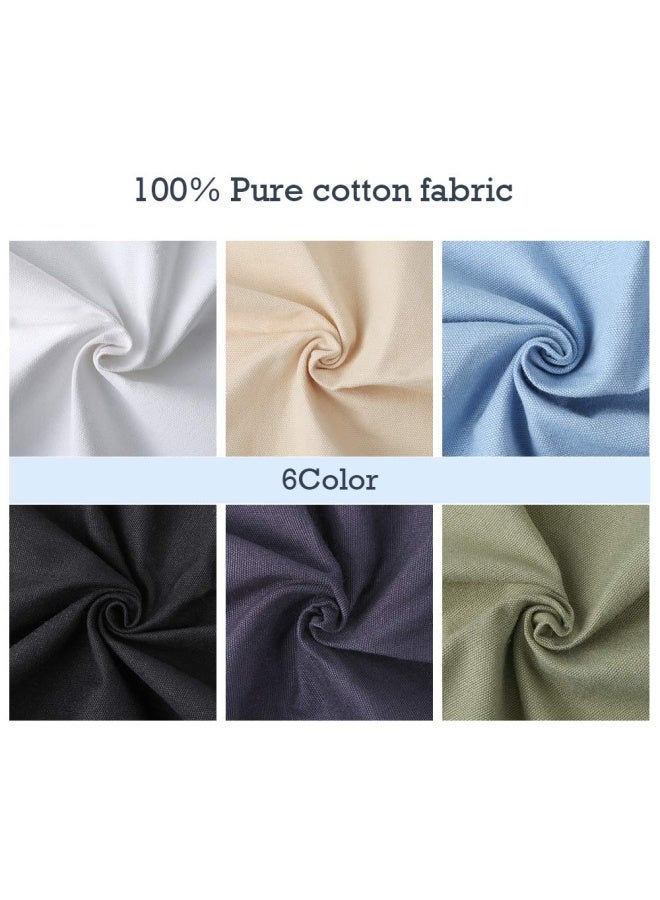 Caydo 6 Pieces Fabric for Embroidery Including 6 Colors Embroidery Fabric 5 Colors WaterSoluble Pens for Embroidery Projects and Upholstery Decoration 118 by 118Inch - Image 3