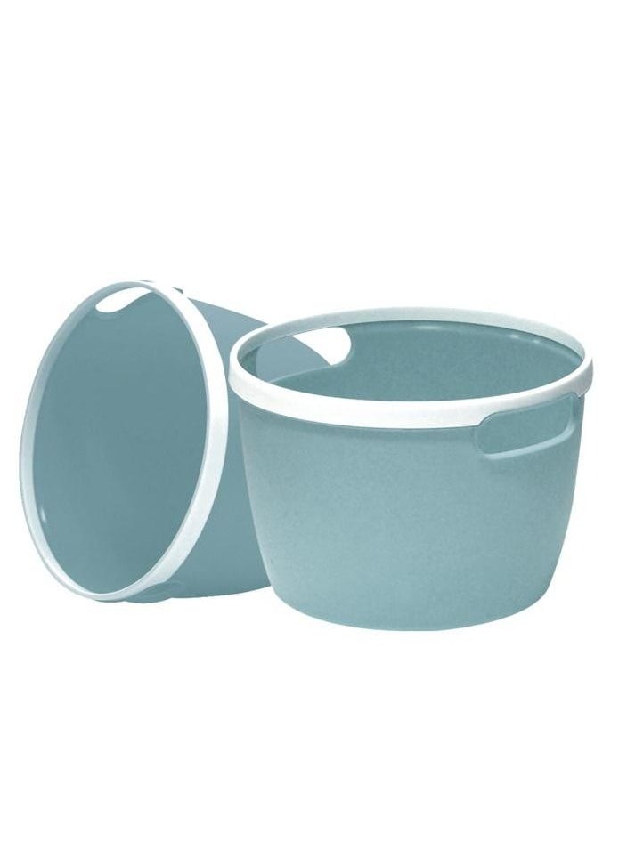 Alissa Small Storage Baskets With Handles Pack of 4 Home Kitchen Office  - Image 2