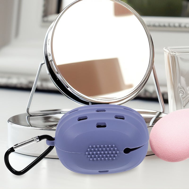 2pcs Silicone Powder Puff Cases Portable Makeup Sponge Storage Holder Travel Makeup Puff Box - Image 4