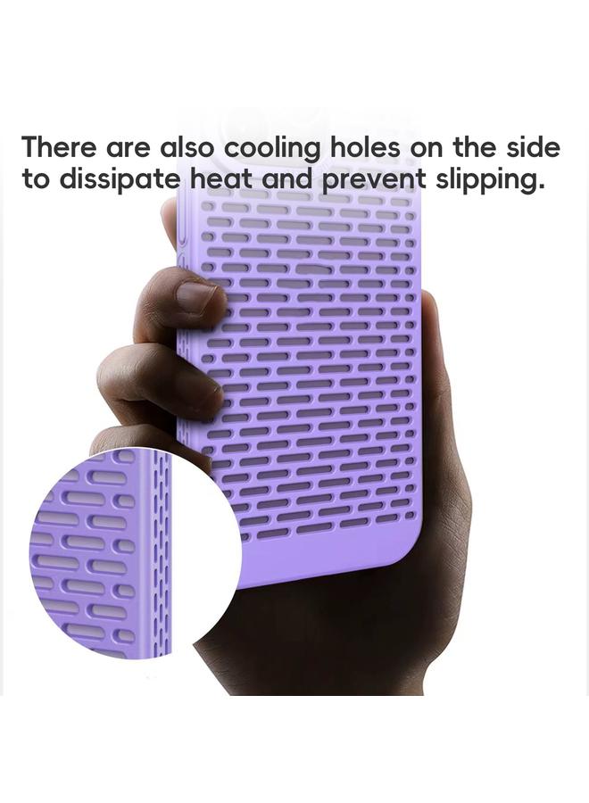S-TOP Case For iPhone 11 Pro Max Hollow Heat Dissipation TPU Phone Case - Image 2
