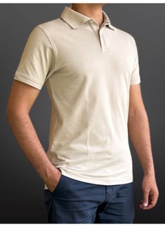 Horse Polo Classic Polo Shirt, Beige - pzsku/ZFCFA24650F78E0DF7665Z/45/_/1711371079/5fdda942-b3a5-4904-a3ae-d65b5854f6dc