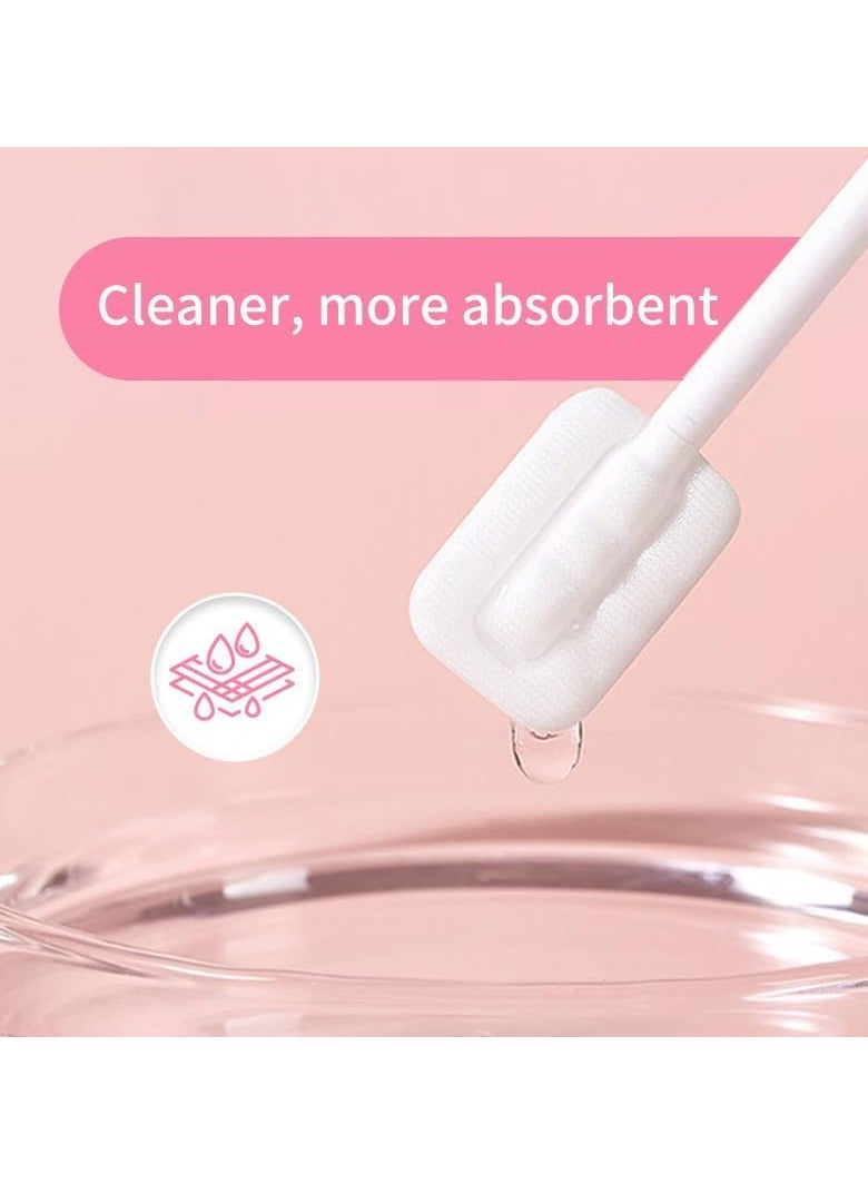 SOLARAE Baby Tongue Cleaner, Baby Toothbrush 30Pcs Disposable Infant Toothbrush Clean Baby Mouth Gauze Gum Cleaner Baby Oral Cleaning Stick Dental Care for 0-36 Month Baby - Image 5