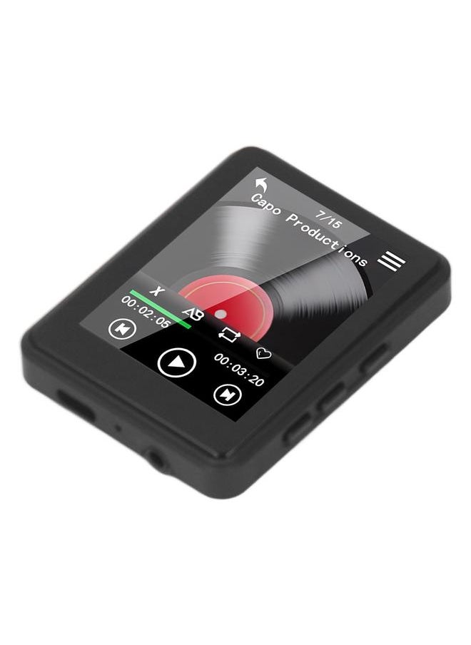 Thoraya - MP3 MP4 Player 2.4 Inch Full Touch Screen HiFi Stereo Sound Built in HD Speakers FM Radio Recording Electric Books Digital Music Player With 16G Memory Card - Image 1