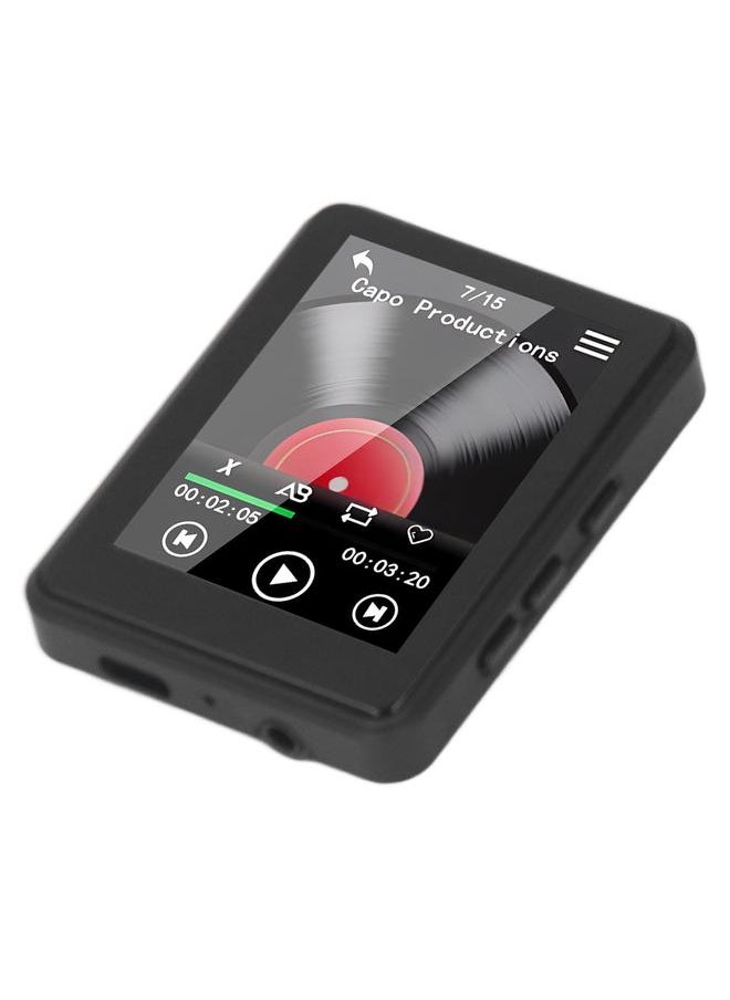 Thoraya - MP3 MP4 Player 2.4 Inch Full Touch Screen HiFi Stereo Sound Built in HD Speakers FM Radio Recording Electric Books Digital Music Player With 16G Memory Card - Image 1