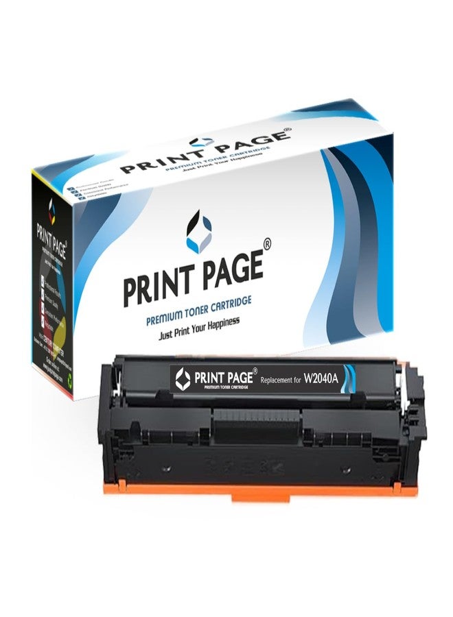Print Page 416A Toner Cartridge Compatible for W2040A for Color LJ Pro Printers M454, MFP M479 (416A - Black) - Image 1