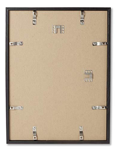 Opposite Wall - 18x24 in - Black Solid Wood Picture Frame - Lightweight, Versatile & Shatterproof - Wall Hanging Poster or Photo Frame - Wall Decor for Office, Gallery & Home - Image 2