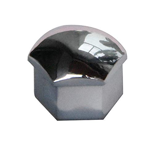 FiveEyes 17MM Wheel Lug Nut Covers Bolt Caps Compatible with Audi BMW Mercedes with Removal Tool 20PCS (Silver) - Image 3
