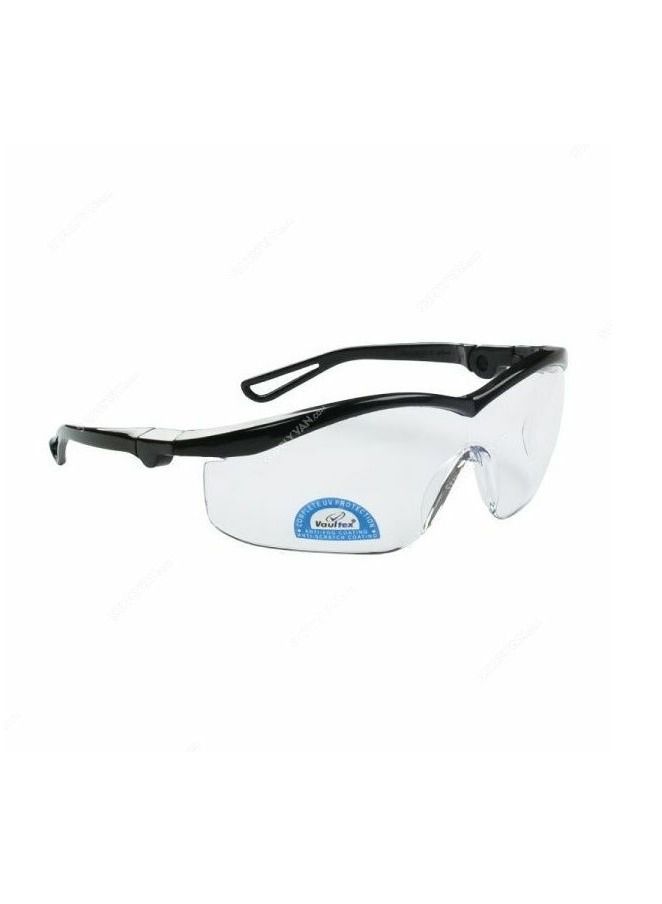 Vaultex Uv Protection Anti Scratch Safety Goggles Eye Protection Spectacles Clear Lens