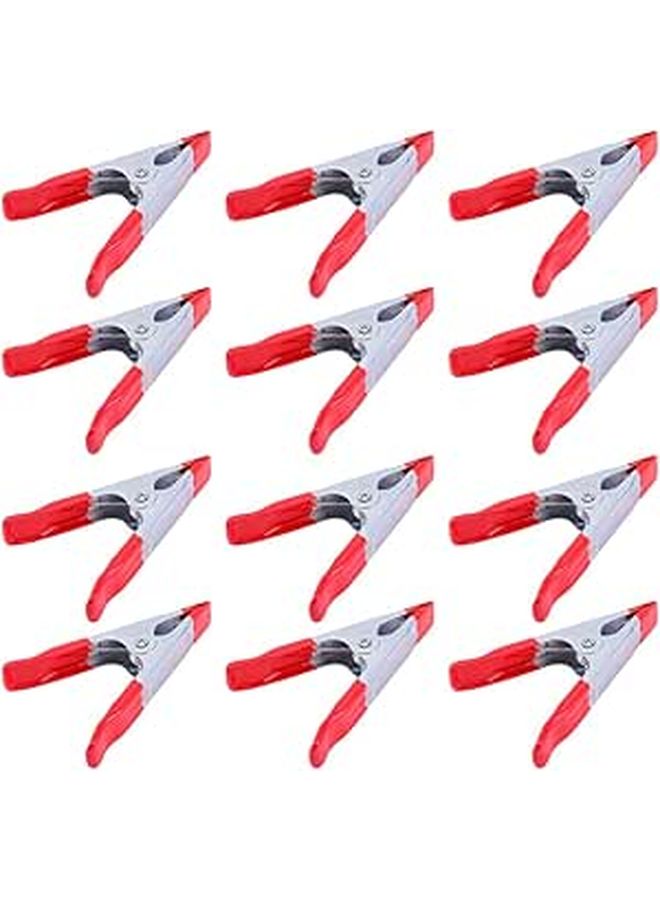 Metal A Shape Spring Clamps 4 Inch Heavy Duty 20 Pack for Backdrop Stand Photo Studio Party - Image 1