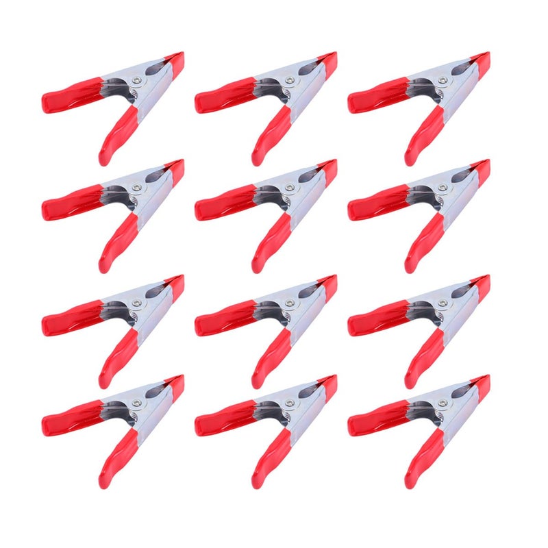 Metal A Shape Spring Clamps 4 Inch Heavy Duty 20 Pack for Backdrop Stand Photo Studio Party - Image 2
